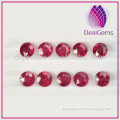 Top quality Round Natural Ruby and Flawless ruby 6mm*6mm for Inlaid ring